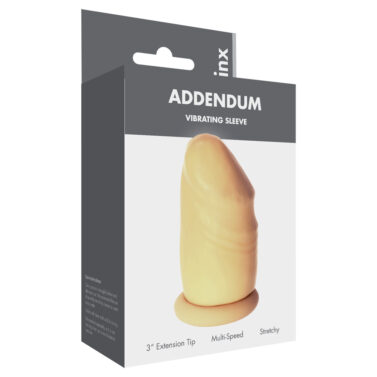 Linx Addendum Vibrating Sheath Flesh OS