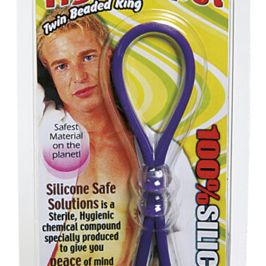 Nanma The Tight Spot 100% Silicone Cock Ring Purple OS