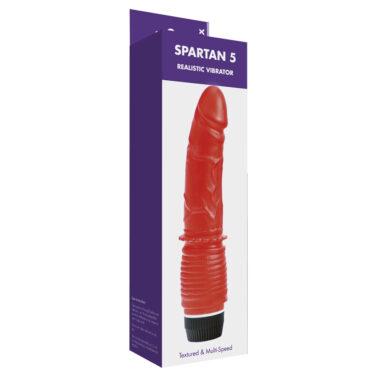 Kinx Spartan Realistic Vibrator Pink 5in