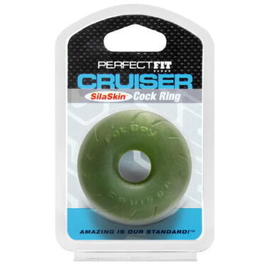 Perfect Fit Cruiser Ring Green 2.25in