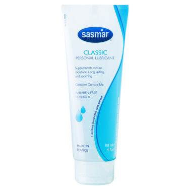 Sasmar Classic Tube Waterbased Lubricant Transparent 118ml