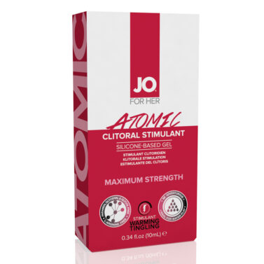 System Jo Jo Clitoral Stimulating Atomic Transparent 10ml Atomic