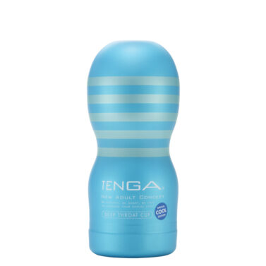 Tenga Deep Throat Cooling Cup Blue OS