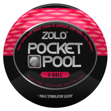 Zolo Pocket Pool 8 Ball Black/Red OS
