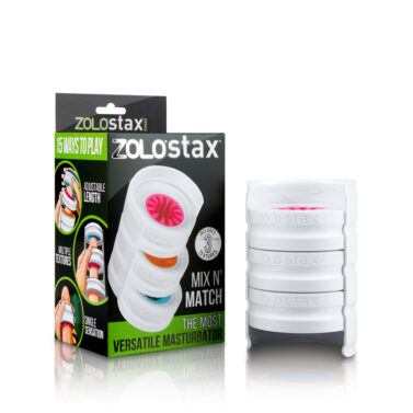 Zolo Stax Mix N Match Masturbator White OS