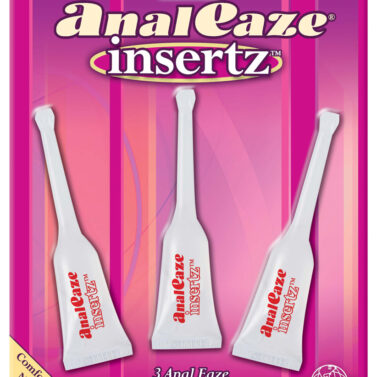 Pipedream Anal Eaze Insertz 3 No Mess Applicators Transparent OS